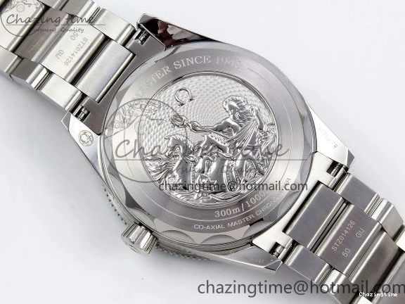 0308 Seamaster 300 Heritage VSF 1:1 Best Edition Blue Dial on SS Bracelet A8912 Super Clone Packable 7716